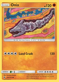 Onix, Lost Thunder 109/214