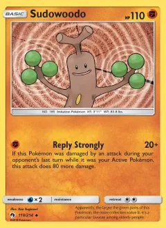 Sudowoodo, Lost Thunder 110/214