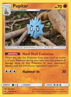 Pupitar, Lost Thunder 116/214