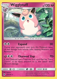 Wigglytuff, Lost Thunder 134/214
