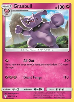 Granbull, Lost Thunder 138/214