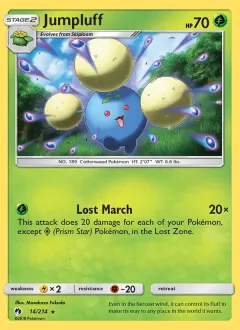 Jumpluff, Lost Thunder 14/214