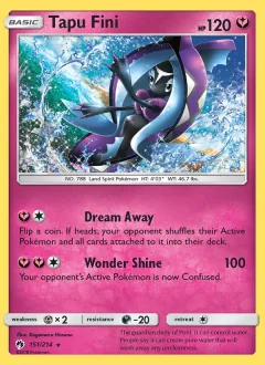 Tapu Fini, Lost Thunder 151/214