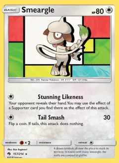 Smeargle, Lost Thunder 157/214