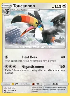 Toucannon, Lost Thunder 166/214