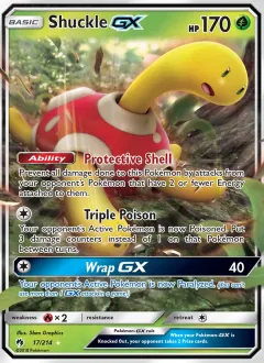 Shuckle GX, Lost Thunder 17/214