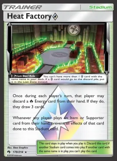 Heat Factory ◇, Lost Thunder 178/214