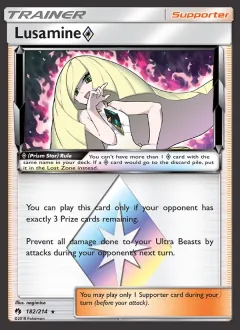 Lusamine ◇, Lost Thunder 182/214