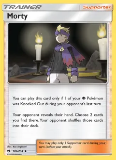 Morty, Lost Thunder 186/214