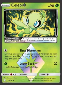 Celebi ◇, Lost Thunder 19/214