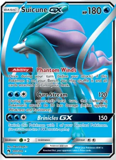 Suicune GX, Lost Thunder 200/214
