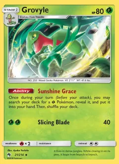 Grovyle, Lost Thunder 21/214