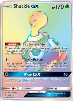 Shuckle GX, Lost Thunder 215/214