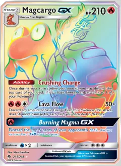 Magcargo GX, Lost Thunder 218/214
