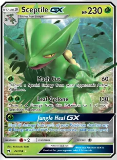Sceptile GX, Lost Thunder 22/214