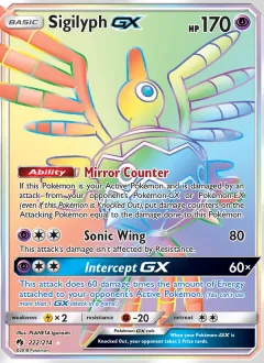 Sigilyph GX, Lost Thunder 222/214