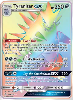 Tyranitar GX, Lost Thunder 223/214