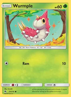 Wurmple, Lost Thunder 23/214