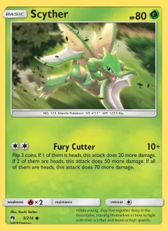 Scyther, Lost Thunder 3/214