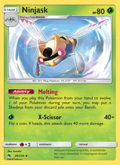 Ninjask, Lost Thunder 30/214