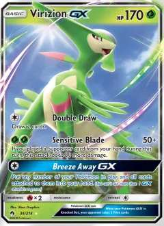 Virizion GX, Lost Thunder 34/214