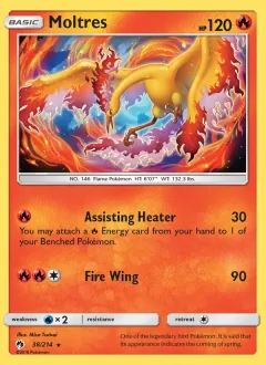 Moltres, Lost Thunder 38/214