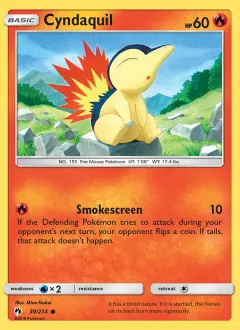 Cyndaquil, Lost Thunder 39/214