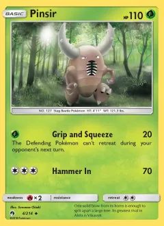 Pinsir, Lost Thunder 4/214