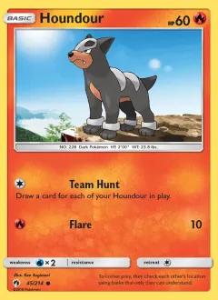 Houndour, Lost Thunder 45/214