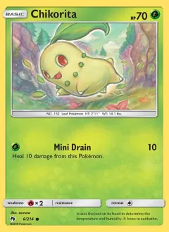 Chikorita, Lost Thunder 6/214