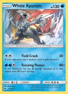 White Kyurem, Lost Thunder 63/214