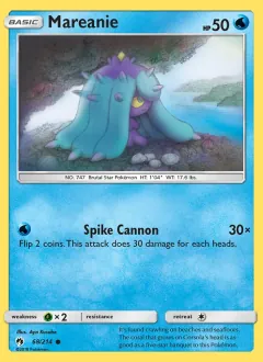 Mareanie, Lost Thunder 68/214