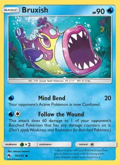 Bruxish, Lost Thunder 70/214