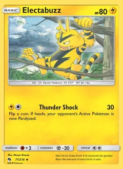 Electabuzz, Lost Thunder 71/214