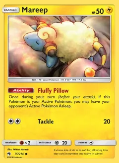 Mareep, Lost Thunder 75/214