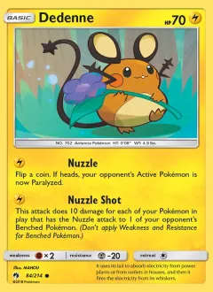Dedenne, Lost Thunder 84/214