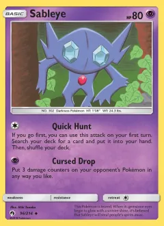 Sableye, Lost Thunder 96/214