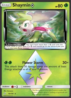 Shaymin ◇, Team Up 10/181