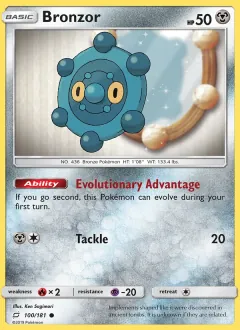 Bronzor, Team Up 100/181