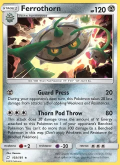 Ferrothorn, Team Up 103/181