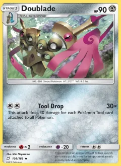 Doublade, Team Up 108/181