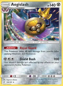 Aegislash, Team Up 109/181