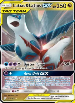 Latias & Latios GX, Team Up 113/181
