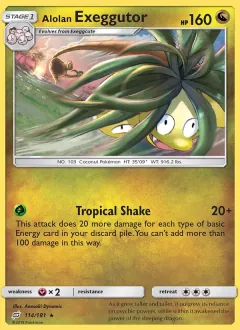 Alolan Exeggutor, Team Up 114/181
