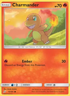 Charmander, Team Up 12/181