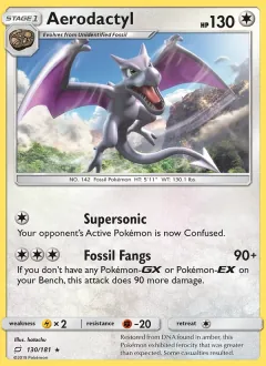 Aerodactyl, Team Up 130/181