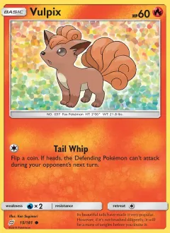 Vulpix, Team Up 15/181