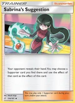 Sabrina’s Suggestion, Team Up 154/181