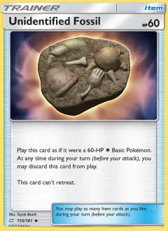 Unidentified Fossil, Team Up 155/181