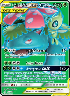 Celebi & Venusaur GX, Team Up 159/181